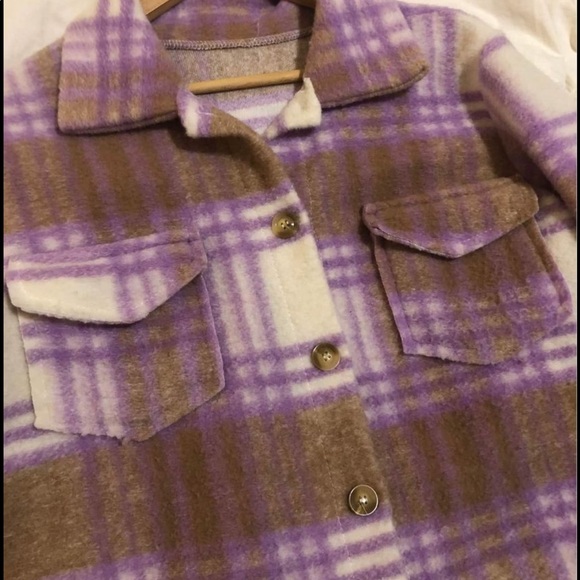 Plaid shacket - Picture 2 of 3